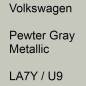 Preview: Volkswagen, Pewter Gray Metallic, LA7Y / U9.